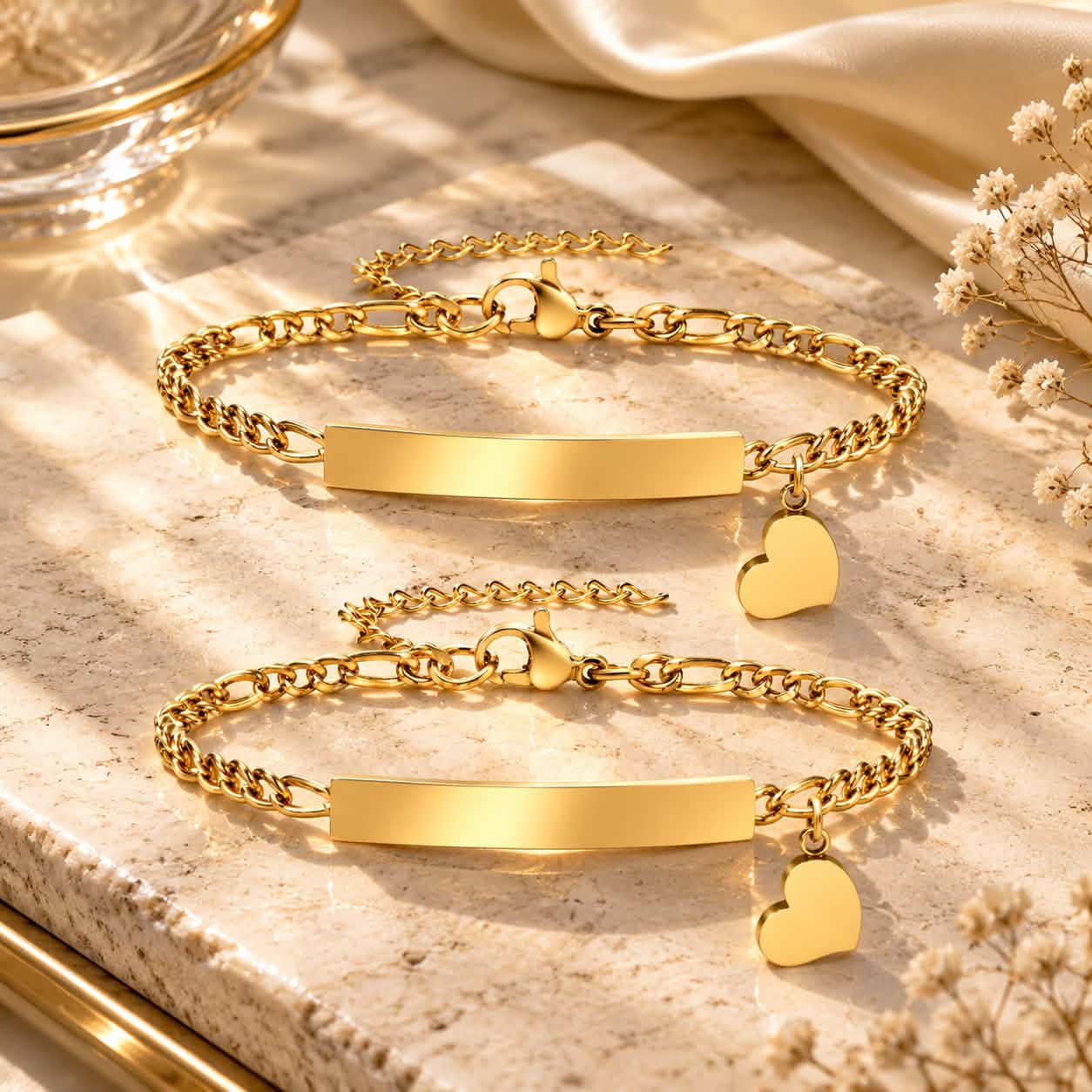 Duo de bracelets personnalisable